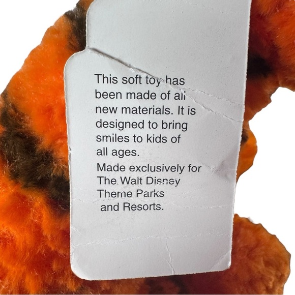 Classic Disney Tigger Plush - Walt Disney World Souvenir Stuffed Animal with Tag - Picture 6 of 13